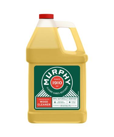 Murphy 70481465315 OIL SOAP Wood Cleaner, Original, Concentrated Formula, Floor Cleaner, Multi-Use Wood Cleaner, Finished Surface Cleaner, 128 Fluid Ounce (US05480A) 128oz|Case of 1 Wood Cleaner