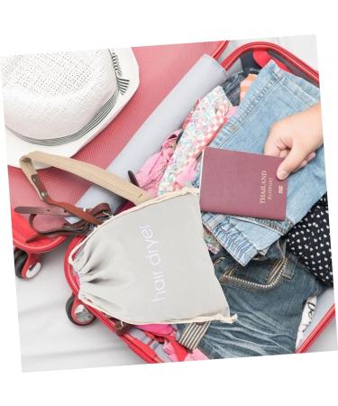 NOLITOY 2pcs Hair Dryer Storage Bag Travel Makeup Bags Mini Storage Pouch Practical Storage Pouch Fitness 33x30cm As Shown - Buy Online on GoSupps.com