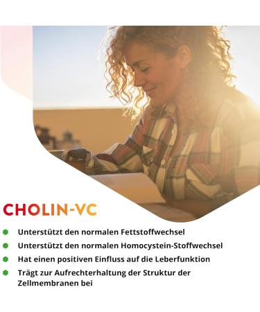 Buy Vitals Cholin-VC 100 Capsules - 400mg Choline Litartrate | Vitacholine - Research-Backed Supplement for Optimal Health - Buy Online on GoSupps.com