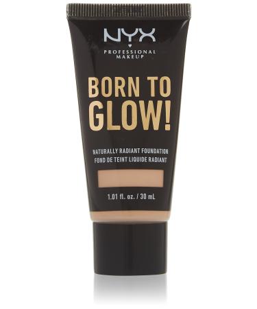 NYX PROFESSIONAL MAKEUP Born To Glow Naturally Radiant Foundation Medium Coverage - Porcelain Porcelain 30 ml (Pack of 1) - Buy Online on GoSupps.com