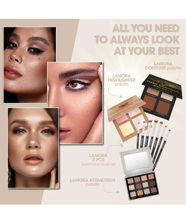 Smokey Eye Neutral Eyeshadow Palette - 12 Highly Pigmented Cool Toned Shades for Professional Nude Looks - Travel Size Makeup Palette - Buy Online on GoSupps.com