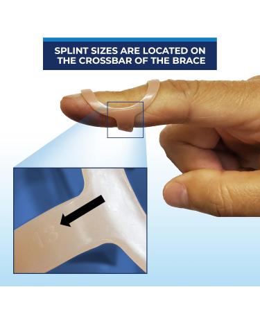 Buy Brace On EZ Finger Splint Kit - 44 Piece Adjustable Hand Injury Support | International Shipping Available - Buy Online on GoSupps.com