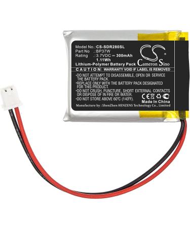 Replacement Battery for Dogtra 280C 282C Trainers ARC - BP37W 300mAh/3.7V | International Shipping - Buy Online on GoSupps.com