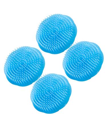 Hapinary 4 pieces massage shampoo brush hair peeling hair shampoo brush hair washing brush shampoo massager brushed scalp head massage for hair headwear for washing