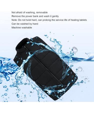 HEEPDD Electric Heated Vest - 2 Control Buttons 8 Heat Zones USB Heating Vest for Home (XL) | Shop Internationally - Buy Online on GoSupps.com