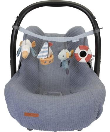Little Dutch 8611 Fabric Stroller Chain Toy for Baby Car Seat - Sailors Bay Blue | International Shipping Available - Buy Online on GoSupps.com