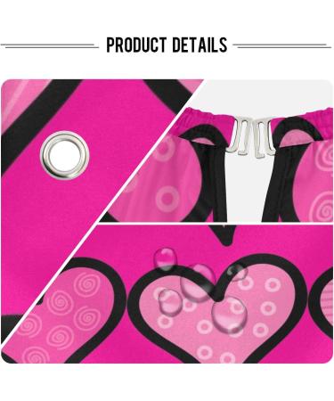 Waterproof Barber Cape - Valentine's Day Pink Heart & Cheetah Haircut Bib for Men & Women - Unisex Hair Cutting Cape - Buy Online on GoSupps.com
