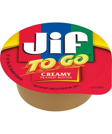 Jif To Go Creamy Peanut Butter 4.5 Ounce (Pack of 12) - Buy Online on GoSupps.com