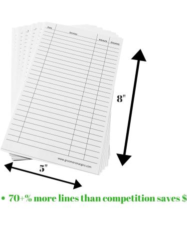 Pet Dog Cat Grooming Customer Clip Cards (100 Pack Thick 8 X 5 inch Professional Profile Kennel Record Care Service Card) - Buy Online on GoSupps.com