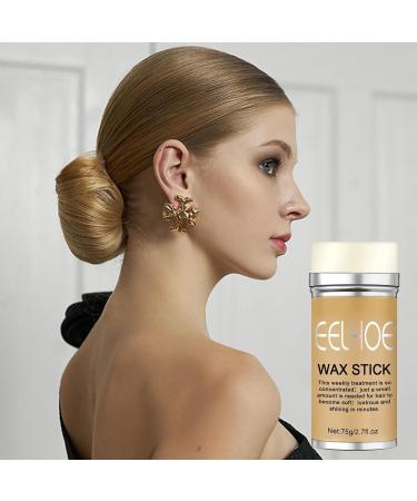 Wax Stick for Hair Wigs | Solid Hair Wax Stick Safe and Healthy Styling Supplies for Short Hair Medium Length Hair Long Hair Any Type of Hair Hondony - Buy Online on GoSupps.com