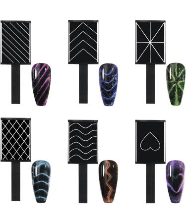 Nail Magnet Tool Set - Nail Tool Set for Manicure - Portable Nail Design Tools Accessories for Beginners Girls Manicurists - Buy Online on GoSupps.com