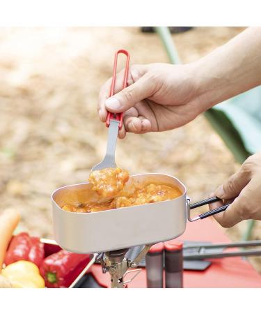 MSR Folding Camping Spork - Red | Lightweight & Compact Utensil for Outdoor Adventures - Buy Online on GoSupps.com