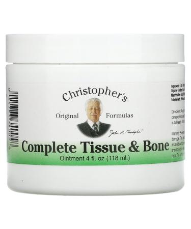 Christopher S Original Formulas Complete Tissue Bone Ointment 4 Fluid Ounce (Pack of 2)