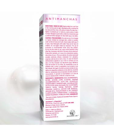 Cicatricure Antimanchas Face Wash 3-in-1 Facial Cleanser for Women with Pearl Complex Brightens Skin Evens Tone & Texture Deep Cleansing Facewash for Face Neck & Cleavage 5.0 FL Oz 5 Fl Oz (Pack of 1) - Buy Online on GoSupps.com