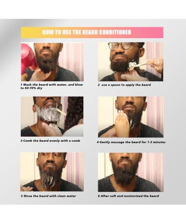 Buy Beard Conditioner Cream 2.8oz - Moisturizing & Smoothing for Frizz Control | Natural Beard Care & Mustache Supplies - Buy Online on GoSupps.com