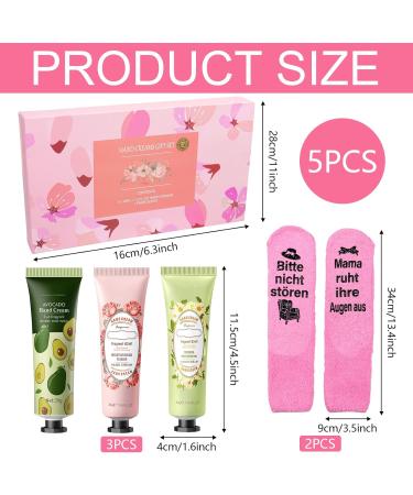 JOKILY Gifts for Women 3 Pack Christmas Hand Cream and 2 Pairs Cozy Socks for Women Dry Hand Cream Small Items for Advent Calendar for Women Gift - Buy Online on GoSupps.com