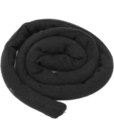 Spiral Lock Hair Ties Dreadlock Accessory Bendable Long Dreadlock Ponytail Holder for Women Men Thick Curly Hair Tie Iron Wire Ponytail Holder Pure Black - Buy Online on GoSupps.com