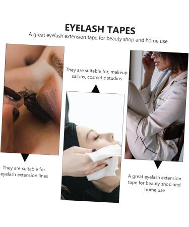 Angoily 4 Rolls Eyelash Tape Eyelash Patches Eyelash Patches Eye Lash Tape False Strip Eyelash Fixed Tapes Fabric Lash Tape Supplies Eye Foam Strap Breathable Pink Non-woven Tape - Buy Online on GoSupps.com