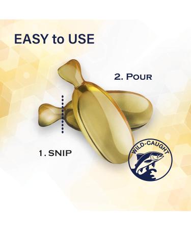 Omega Caps HP Snip Tips for Medium and Large Dogs High Potency EPA and DHA Maximum Bioavailability Fish Oil Supplement Vet Formulated Made in USA Skin Coat Joint and Heart Health 250 Capsules Medium & Large Dogs Snip Tips (  - Buy Online on GoSupps.com