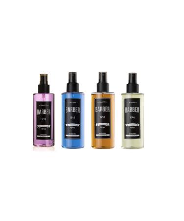 Marmara Barber Cologne - Best Choice of Modern Barbers and Traditional Shaving Fans Glass Bottle (500 ml No4) 16.9 Fl Oz (Pack of 1) No4 - Buy Online on GoSupps.com