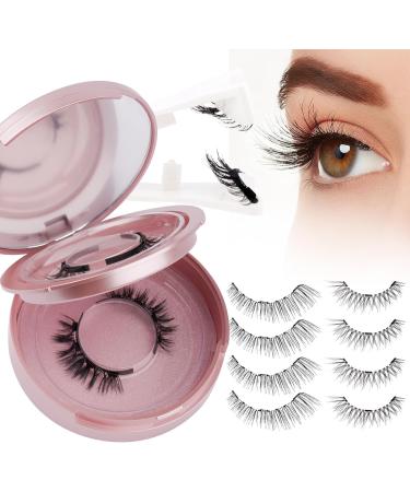 Magnetic Eyelashes 2 Pairs Reusable Magnetic Lashes with Applicator No Glue Magnetic Eye lashes Natural Look without Eyeliner Magnetic Lashes Kit(magnetic lashes-K8+604) CX-K8+604 - Buy Online on GoSupps.com
