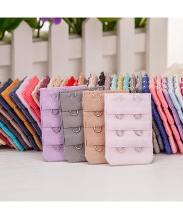 Ewanda store 28 Pcs Women 2 Hook 3 Rows Spacing Bra Extender Strap Bra Extenders Bra Strap Extension for Women - Buy Online on GoSupps.com