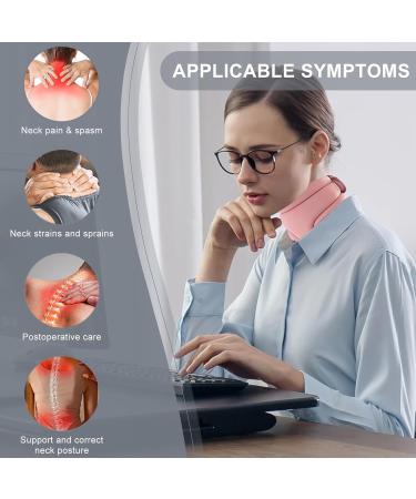 Neck Support Stretcher & Sleep Aid - Premium Neck Pillow for Pain Relief | Adjustable Neck Bandage for Snoring (Pink) - Buy Now! - Buy Online on GoSupps.com