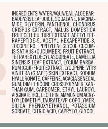 Biossance Squalane + Peptide Eye Gel 4 ml- Hydrating and Firming Eye Treatment - Buy Online on GoSupps.com