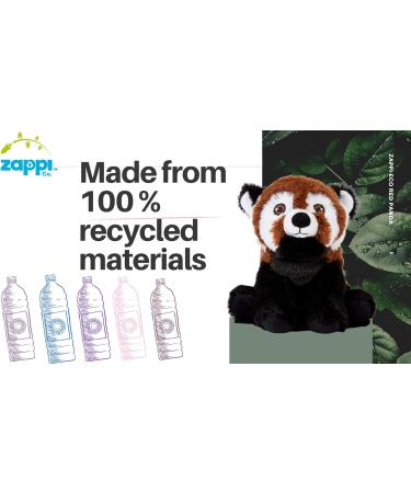 Zappi Co 100% Recycled Red Panda Plush Toy (13-15cm) Soft Stuffed Animal for Newborns in TikTok Featured Collection - Buy Online on GoSupps.com