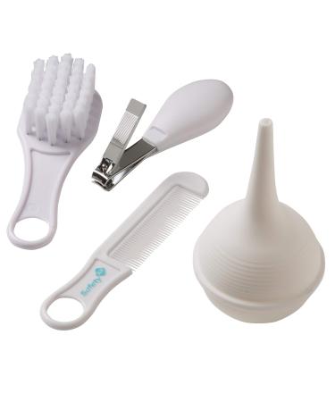 SafetyFirst Baby Care Basics KIT: Nail Clippers  Nasal Aspirator  Hair Brush  Hair Comb