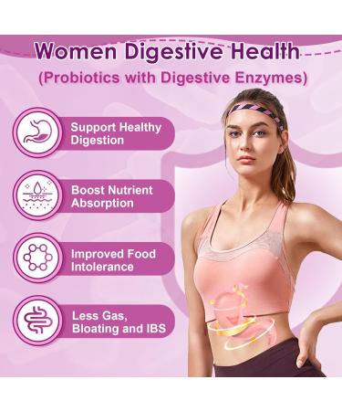 NATURE TARGET Probiotics for Women 100 Billion CFUs Probiotic with Digestive Enzymes & Prebiotics Vaginal Probiotics with Cranberry for Urinary Tract Health pH Balance 180 Veggie Capsules 180 Count (Pack of 1) - Buy Online on GoSupps.com