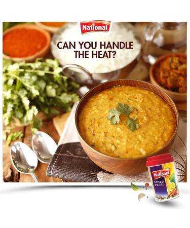 National Foods Mixed Pickle 35.27 oz (1000g) Sour & Spicy Traditional South Asian Relish | Zesty & Tangy Achaar | Plastic Jar | Pack of 6 Mixed (1000g) 1 kg (Pack of 6) - Buy Online on GoSupps.com