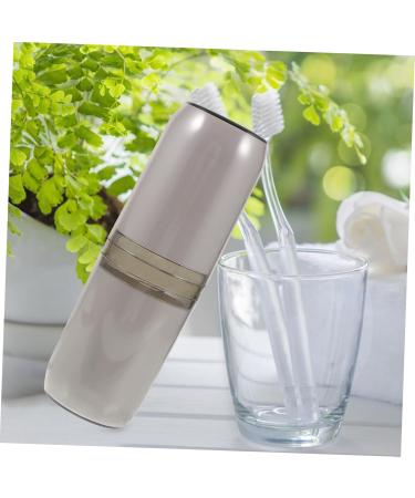 Buy Hapinary Box Racchante Travel Toothbrush Case & Cups - Portable Travel Toothbrush Holder & Toothpaste Etui - Ideal for International Journeys - Buy Online on GoSupps.com