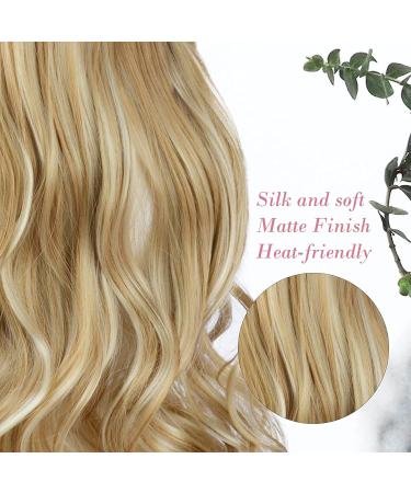 REECHO Invisible Wire Hair Extensions - 16 Inch Curly Wavy Headband Hairpiece for Women - Adjustable & Secure Clips - Buy Online on GoSupps.com
