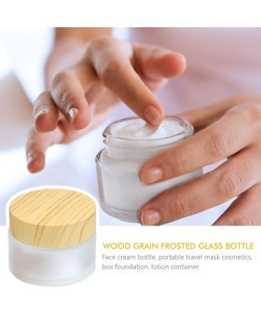Winfred 5pcs 30g Empty Cosmetic Jars Travel-Friendly Cream Jars Sample Box for Skincare & Beauty - Buy Online on GoSupps.com