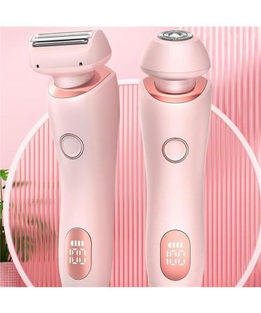 Bikini Trimmer Painless Hair Remover for WomenWet & Shavers for Women 2 in 1 Travel Arm Hair Trimmer for Women for Eyebrows Lips Face Legs Body Pink - Buy Online on GoSupps.com