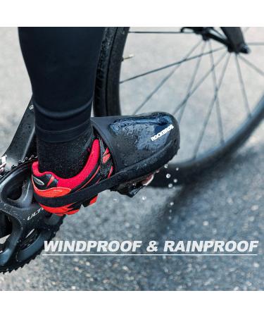 ROCKBROS Waterproof Cycling Overshoes | Windproof Bicycle Shoe Covers for Men (Size 44-46) - Ultimate Winter Protection - Buy Online on GoSupps.com