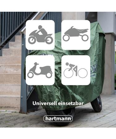 Hartmann 120 cm Chain Lock for Motorcycle & Bicycle | High Security Anchoring & Picking Protection | 9.5 mm Strength - Ideal for Travel - Buy Online on GoSupps.com