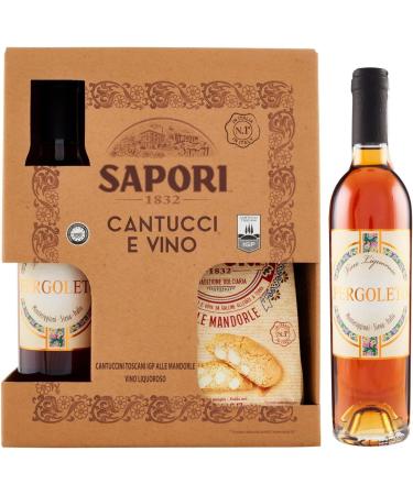  Italian Gourmet E.R. Flavors Pack Cantucci and Vin Santo Cantucci and Vin Santo 175 g + Gourmet Italian Pulp 400 g - Buy Online on GoSupps.com