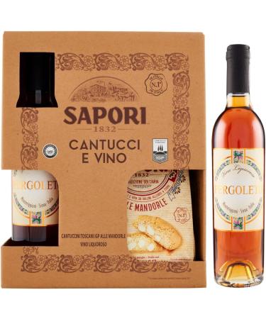 Italian Gourmet E.R. FLAVORS Cantucci and Vin Santo Pack Cantucci and Vin Santo Pack 175 g + Gourmet Italian Pulp 400 g
