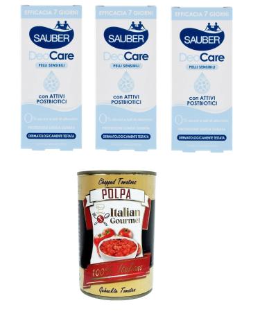 Italian Gourmet E.R. Clean Deocare Cream Deodorant 3 x 35 ml + Italian Gourmet Polpa 400 g