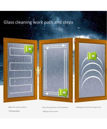 3 Levels Adjustment Cleaner Glass Wiper Thick Safety Rope for Single/double Glass Manual Type Colour:Green 3-25mm - Buy Online on GoSupps.com