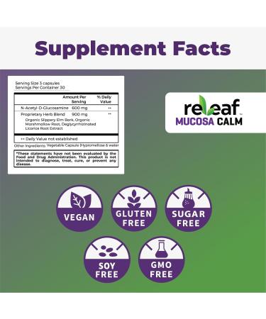 MucosaCalm - Herbal Dietary Support for The intestinal mucosal Lining - Buy Online on GoSupps.com