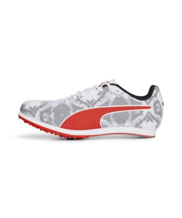 PUMA Unisex Evospeed Star 8 Junior Sneakers 39 EU Puma Black Puma White Puma Red