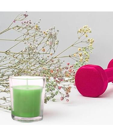 Fruits Scented Candles Gift Set for Women | Stress Relief Sleep & Relaxation | Natural Soy Wax Travel Tin - Green Apple - Buy Online on GoSupps.com