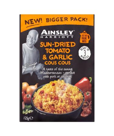 Ainsley Harriott Sun-Dried Tomato and Garlic Cous Cous 125 g