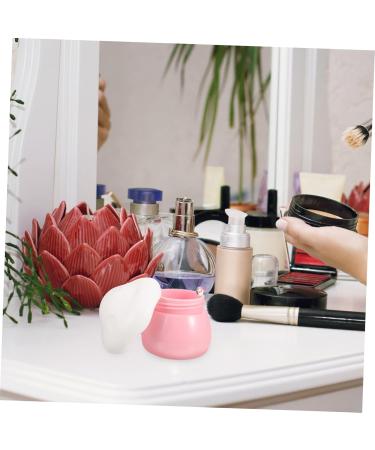 1 Set Lotion Container Moisterizer Container Storage for Makeup Pink Color Sample Bottle Cream Bottle Refillable Container Filling Cosmetic Box Lip Balm Travel Mushroom Plastic/2263 4.5x4.5cm Pink - Buy Online on GoSupps.com