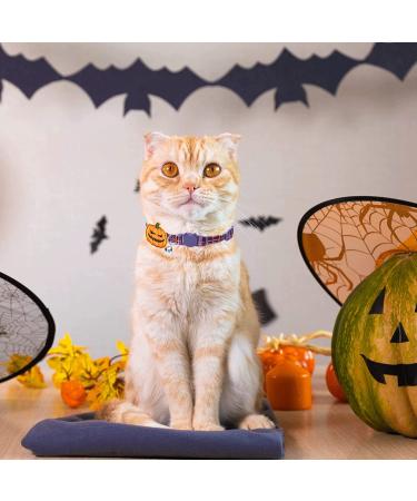 TAILGOO Breakaway Cat Collars with Bell - 3 Pack for Kittens, Puppies, and Tiny Pets - Thanksgiving, Christmas, Pumpkin Design - Buy Online on GoSupps.com