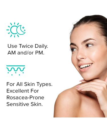 ClarityRx Take It Easy Calming Face Serum - Natural Plant-Based Anti-Redness Treatment - Buy Online on GoSupps.com
