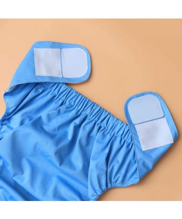 Healifty Washable Underwear 2pcs Adult Diapers Covers - Reusable Incontinence Pants for Women Men - Cloth Diaper Wraps - Washable Overnight Leakfree Underwear - Sky Blue - Buy Online on GoSupps.com